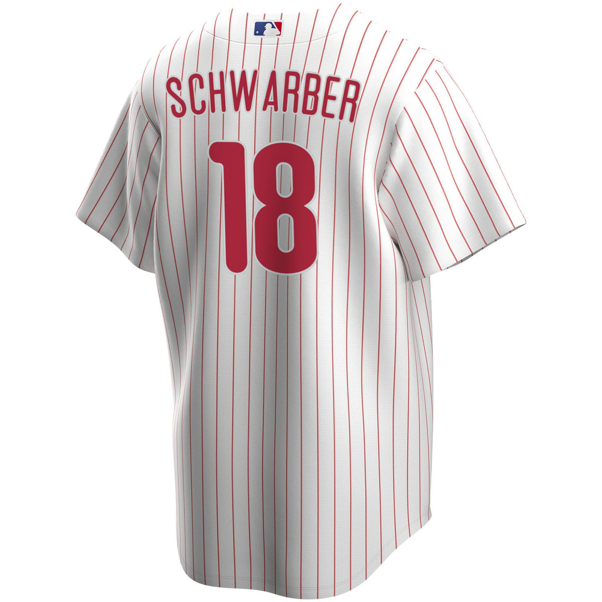 Philadelphia Phillies Kyle Schwarber 18 Home Player Name Jersey - White Jersey