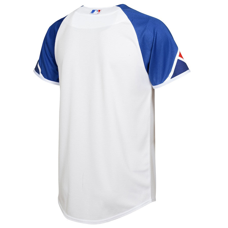 Atlanta Braves 2023 City Connect Youth Jersey - White