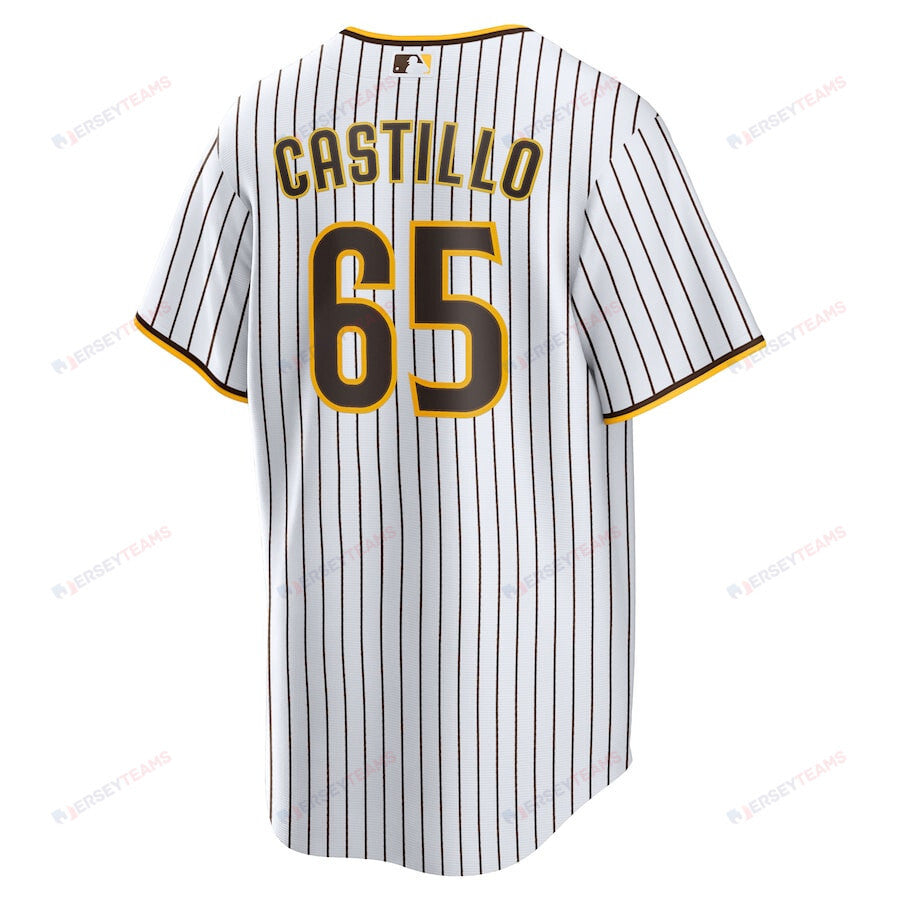 José Castillo 65 San Diego Padres Home Men Jersey - White