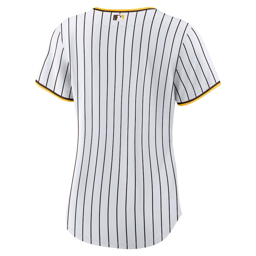 San Diego Padres Home Blank Women Jersey - White