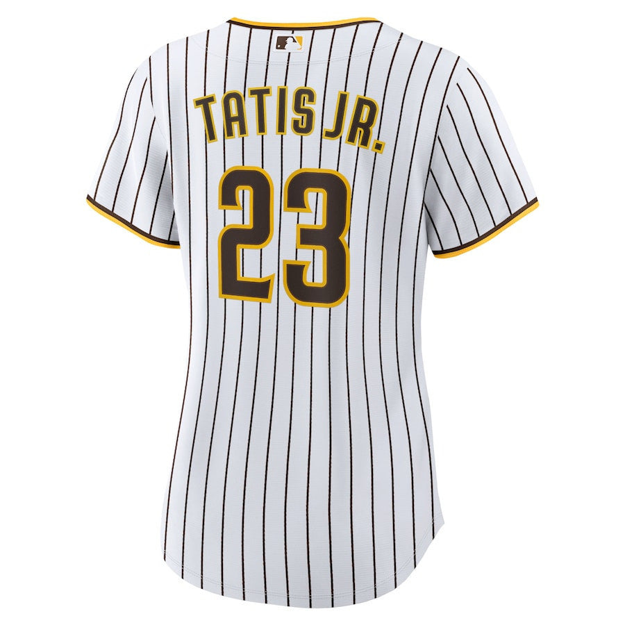 Fernando Tatís Jr. 23 San Diego Padres Home Women Jersey - White