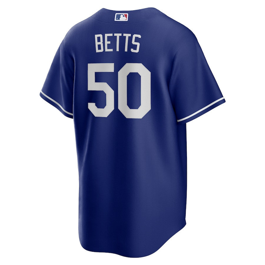 Mookie Betts 50 Los Angeles Dodgers Alternate Men Jersey - Royal