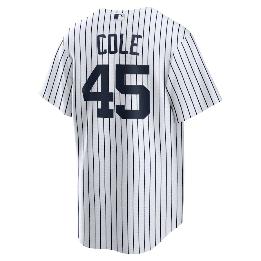 Gerrit Cole 45 New York Yankees Home Men Jersey - White