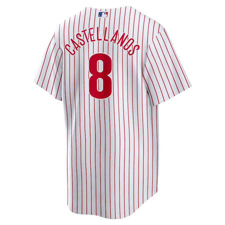 Nick Castellanos 8 Philadelphia Phillies Men Jersey - White