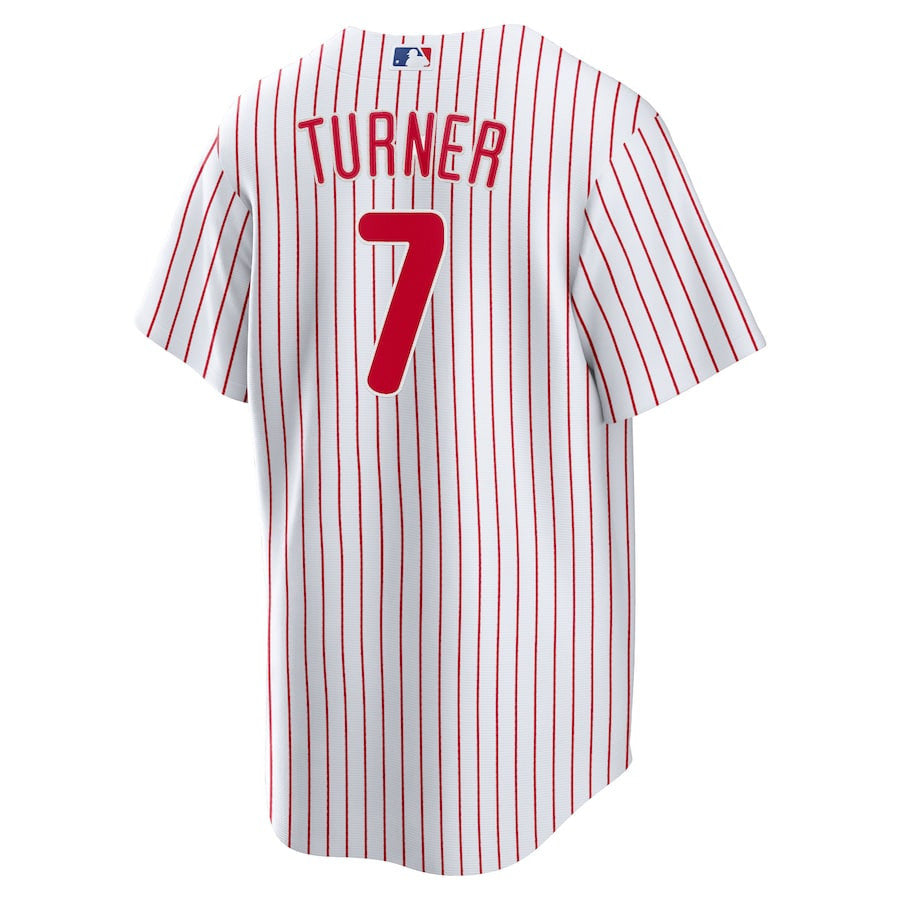 Trea Turner 7 Philadelphia Phillies Men Jersey - White