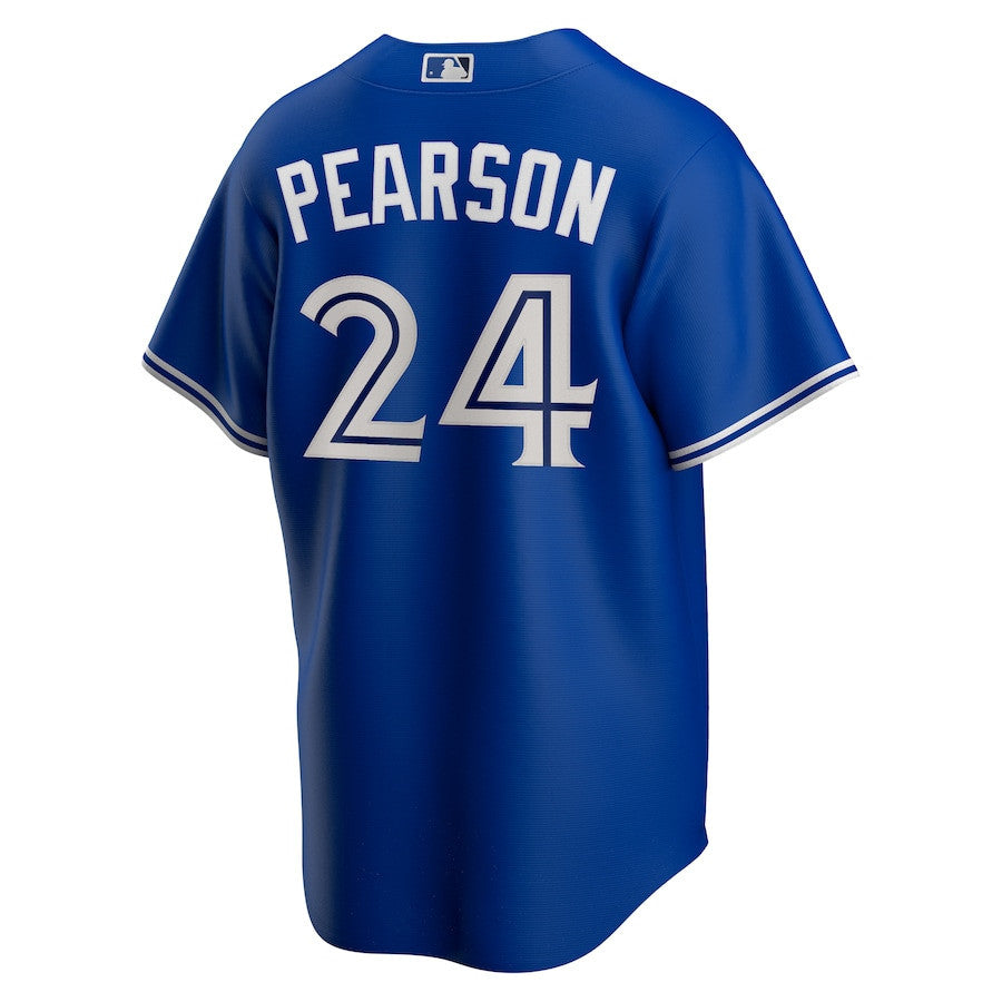 Nate Pearson 24 Toronto Blue Jays Alternate Jersey - Royal