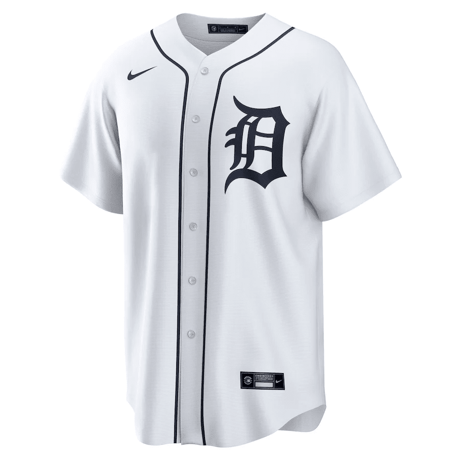 Detroit Tigers Home Men Jersey - White