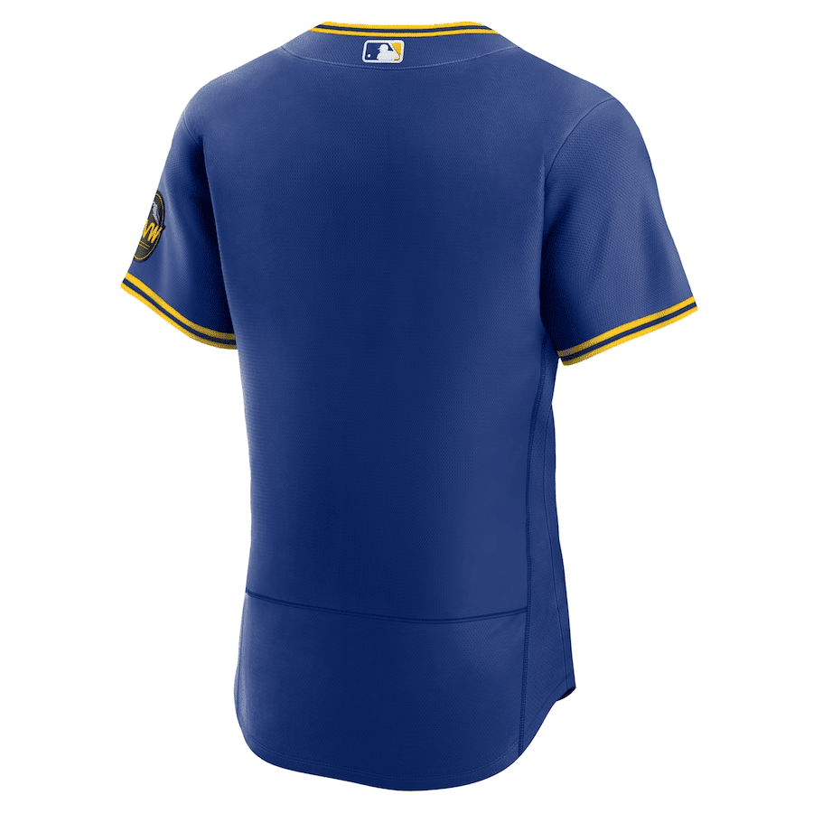 Teoscar Hernandez 35 Seattle Mariners 2023 City Connect Elite Jersey - Royal