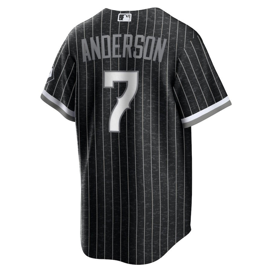 Tim Anderson 7 Chicago White Sox City Connect Player Jersey - Black