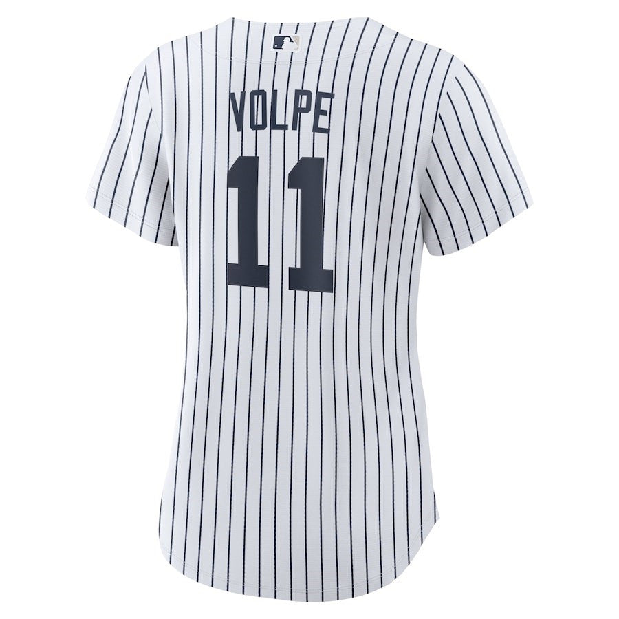 Anthony Volpe 11 New York Yankees Women's Home Player Jersey - White