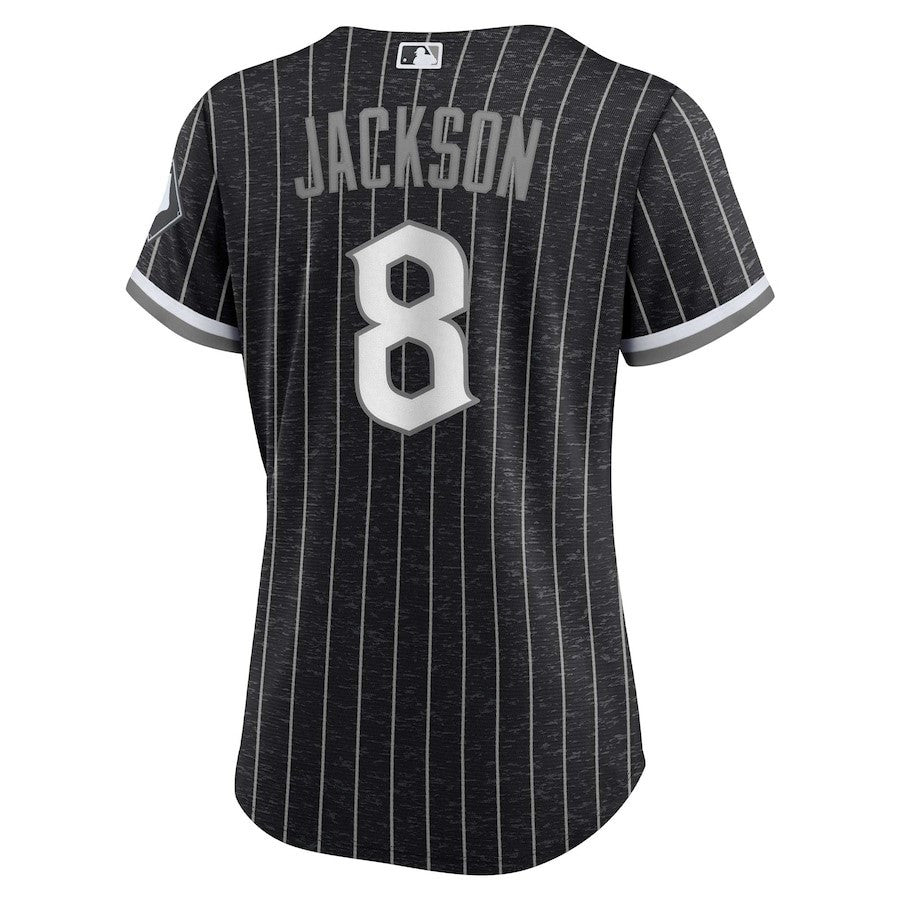 Bo Jackson 8 Chicago White Sox Women's City Connect Player Jersey - Black