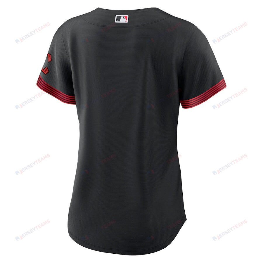 Cincinnati Reds Women's 2023 City Connect Jersey - Black