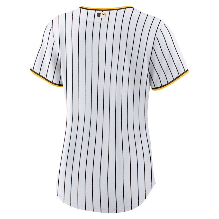 San Diego Padres Women's Home Blank Jersey - White