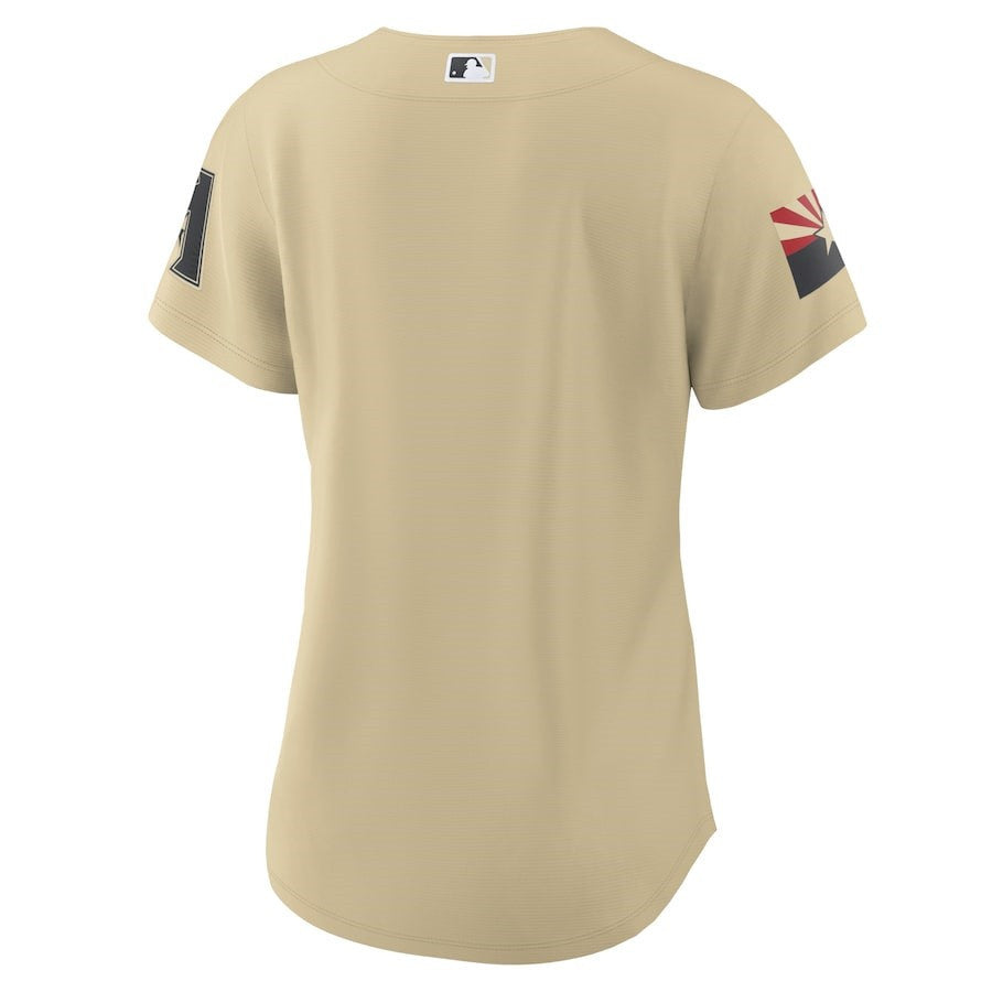 Arizona Diamondbacks Women's City Connect Jersey - Sand