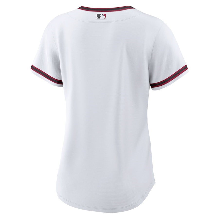 Arizona Diamondbacks Women's Home Blank Jersey - White
