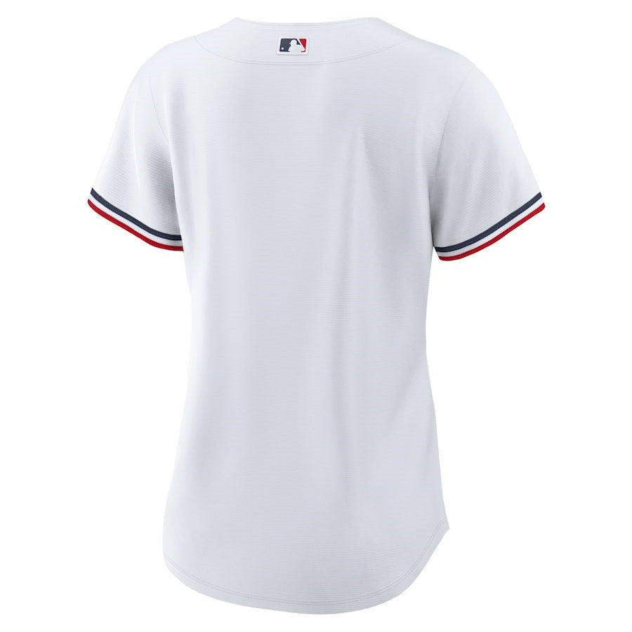 Minnesota Twins Women's Home Team Logo Jersey - White