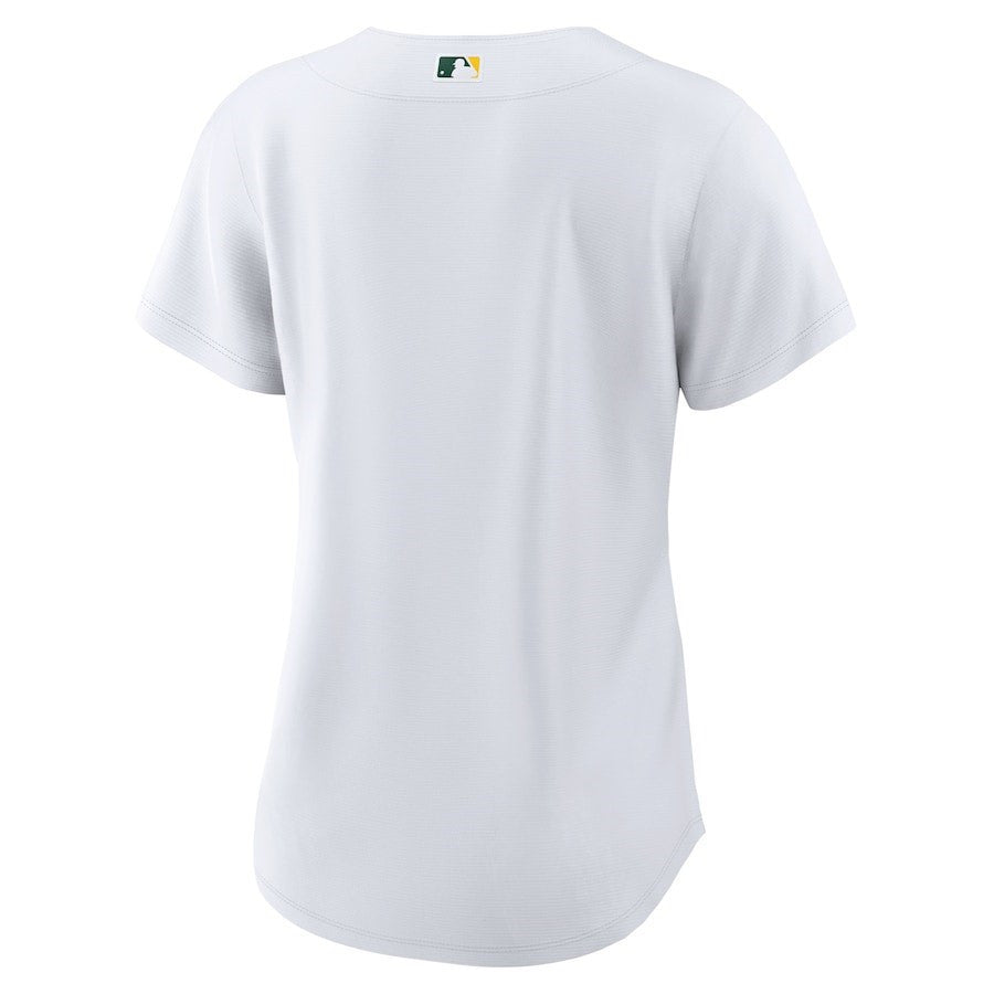Oakland Athletics Women's Home Blank Jersey - White