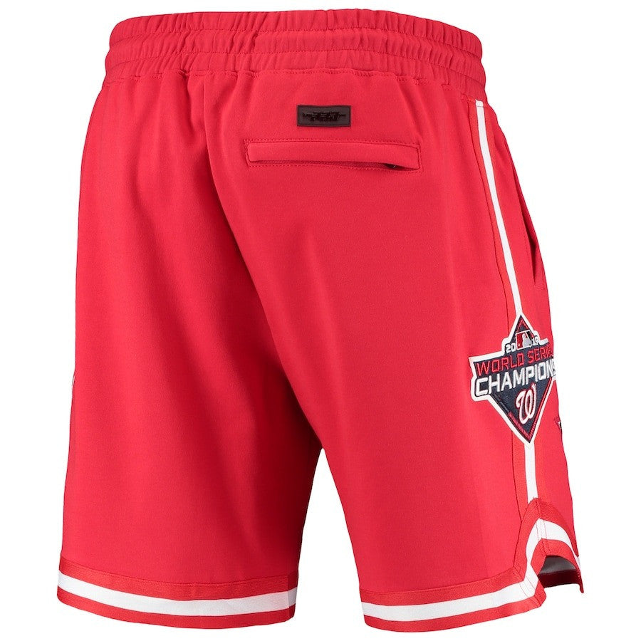 Washington Nationals Team Logo Shorts - Red, Men
