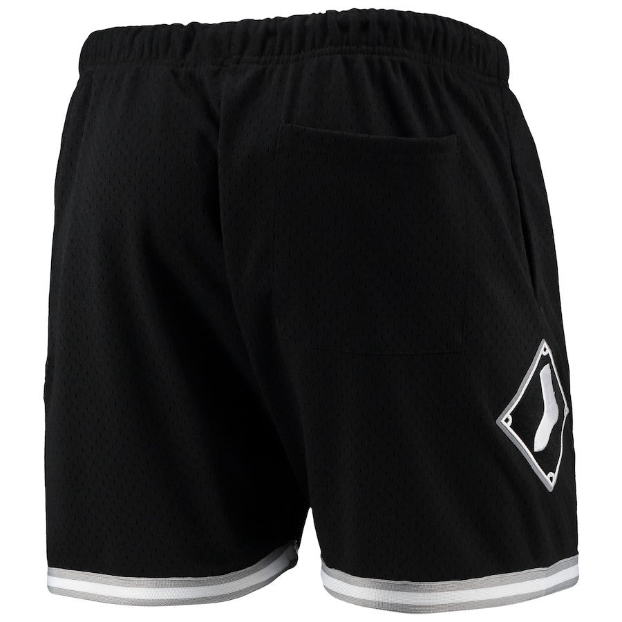 Chicago White Sox Team Logo Mesh Shorts - Black, Men