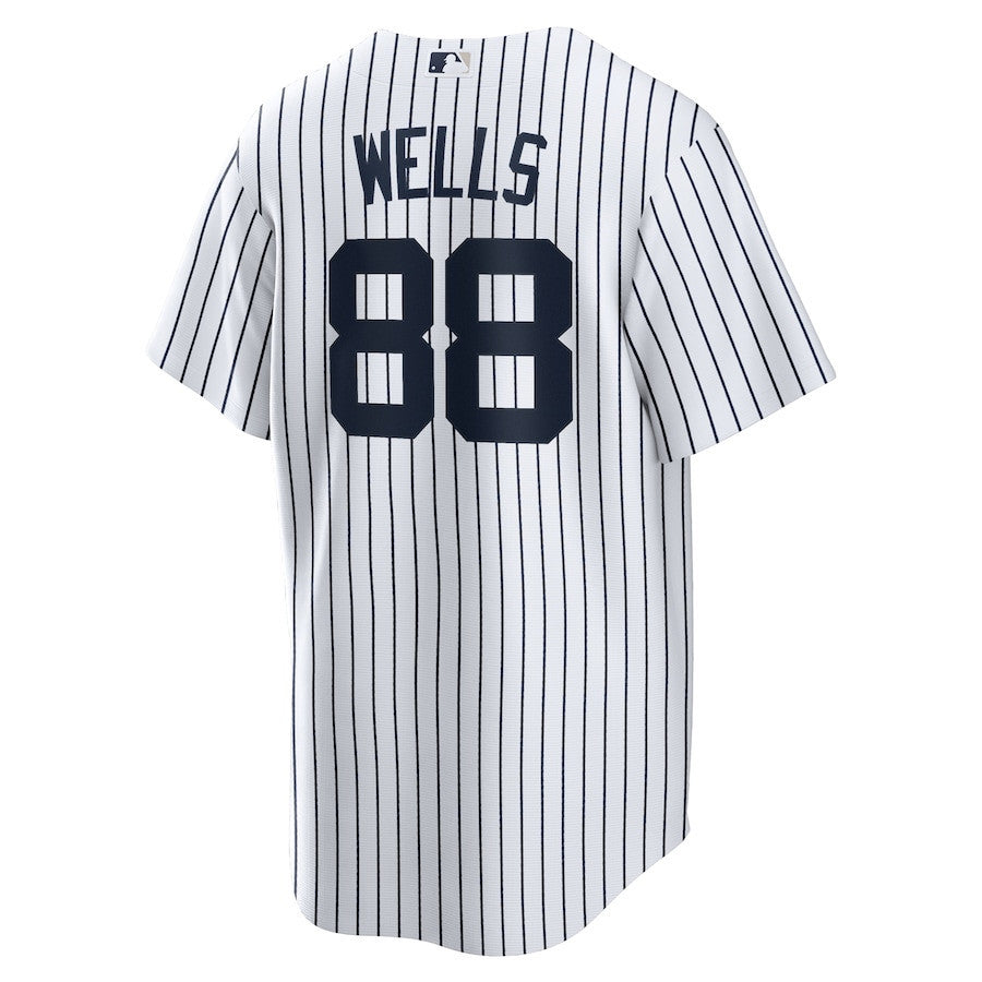 Austin Wells 88 New York Yankees Home Men Jersey - White