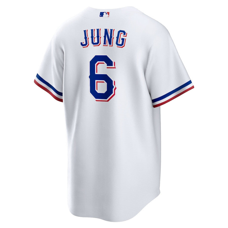 Josh Jung 6 Texas Rangers Men Jersey - White