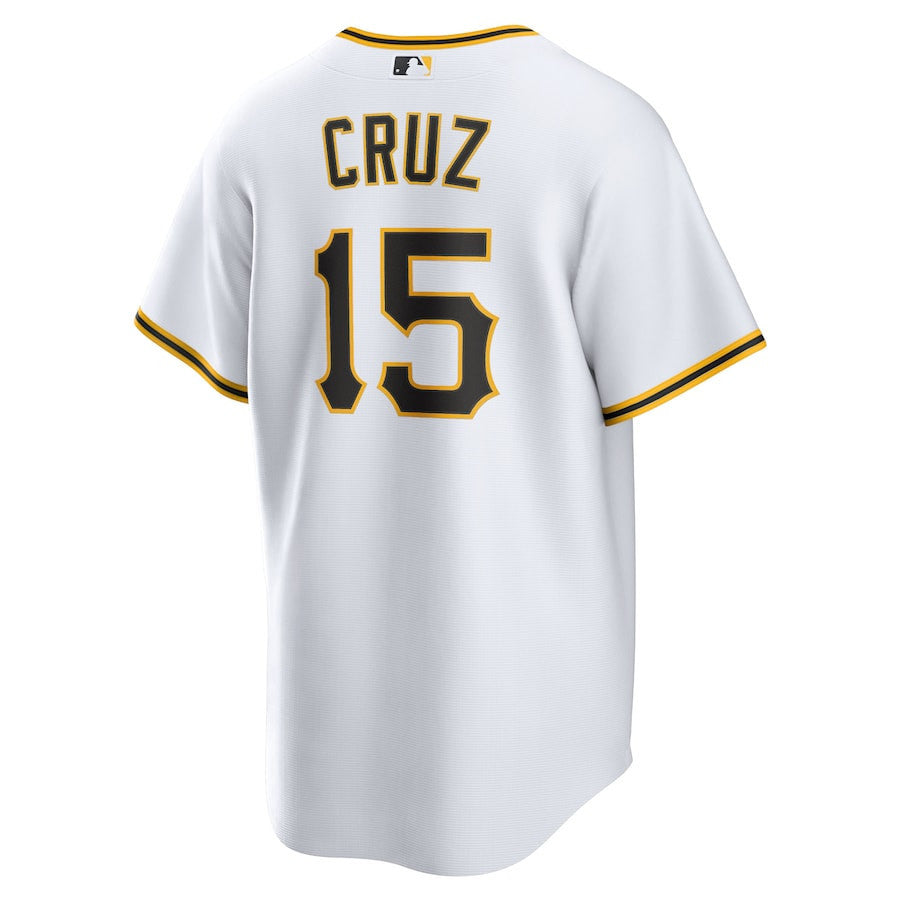 Oneil Cruz 15 Pittsburgh Pirates Home Men Jersey - White