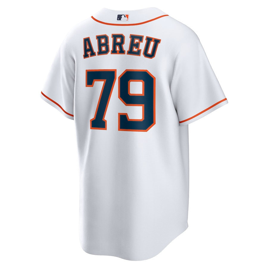 Jose Abreu 79 Houston Astros Home Men Jersey - White