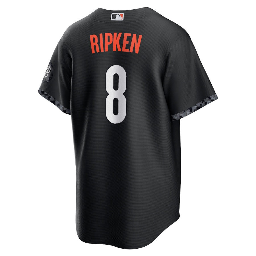 Cal Ripken 8 Baltimore Orioles 2023 City Connect Men Jersey - Black