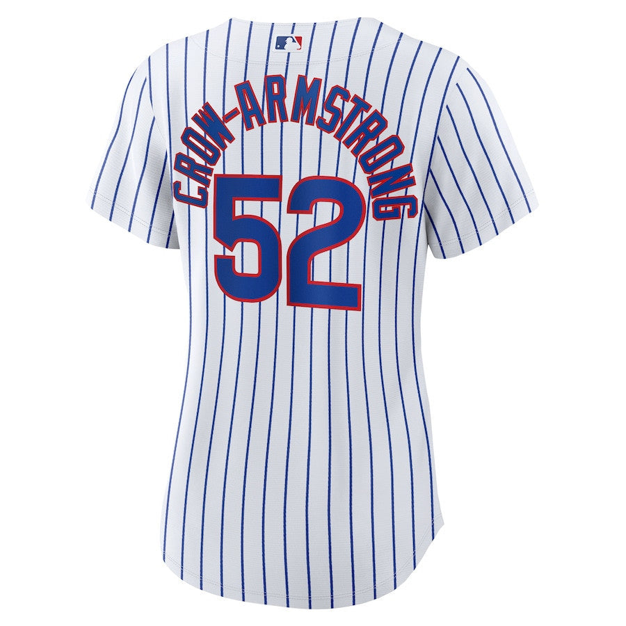 Pete Crow-Armstrong 52 Chicago Cubs Home Women Jersey - White
