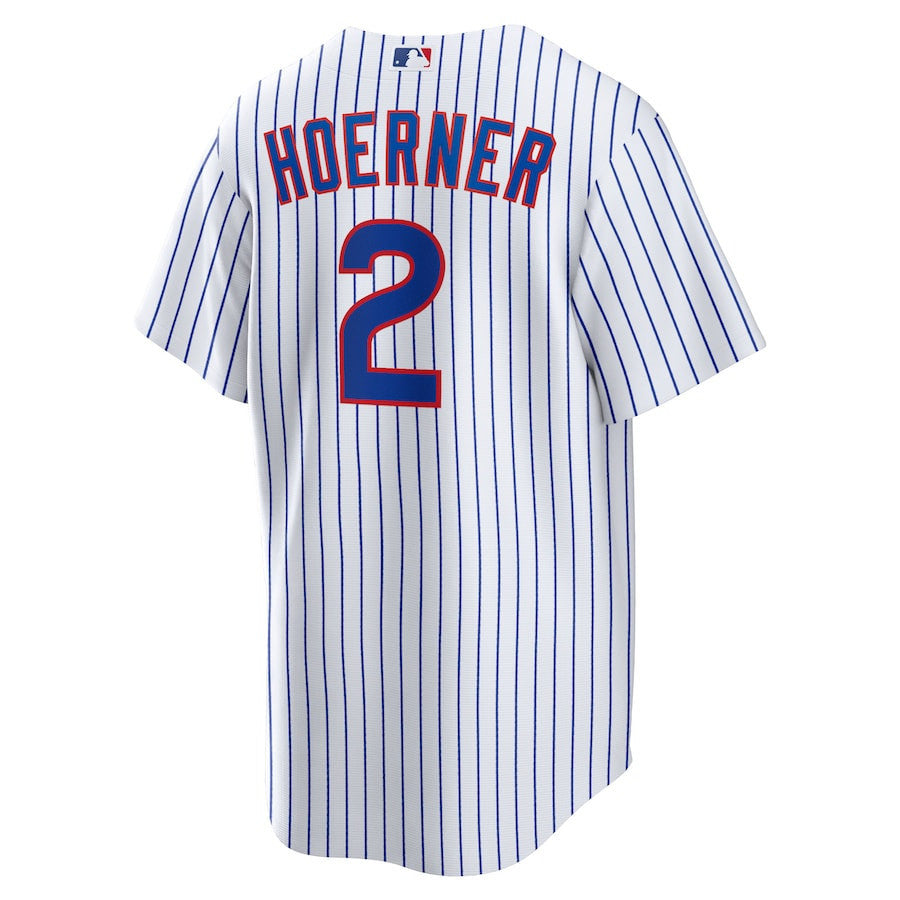 Nico Hoerner 2 Chicago Cubs Men Jersey - White