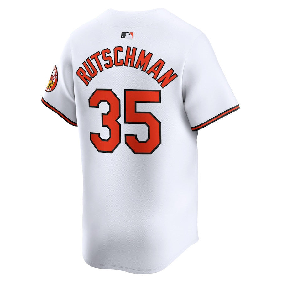 Adley Rutschman 35 Baltimore Orioles Home Limited Player Men Jersey - White