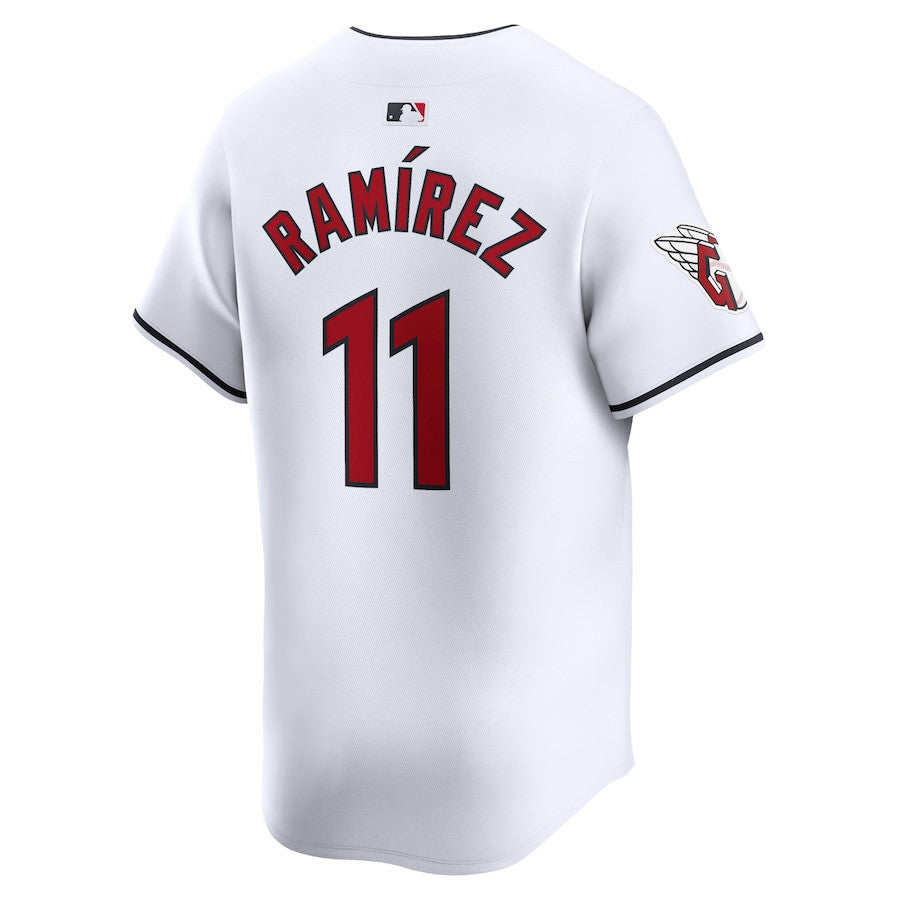 Jose Ramirez 11 Cleveland Guardians Home Limited Player Men Jersey - White