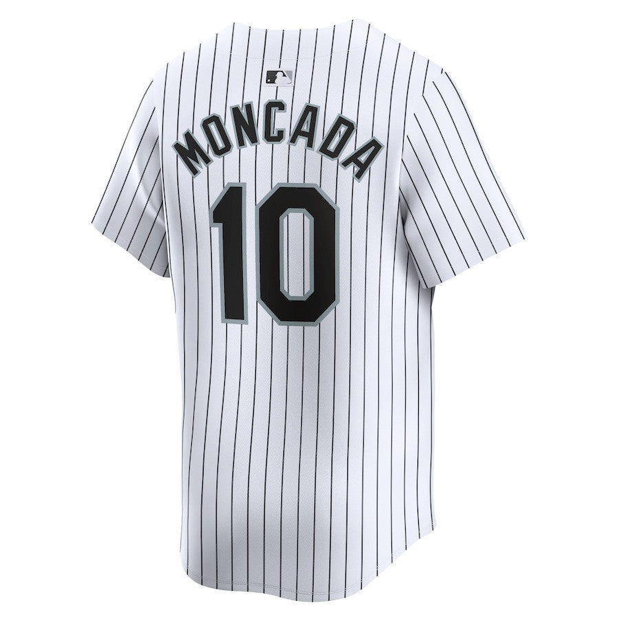 Yoan Moncada 10 Chicago White Sox Home Limited Player Men Jersey - White