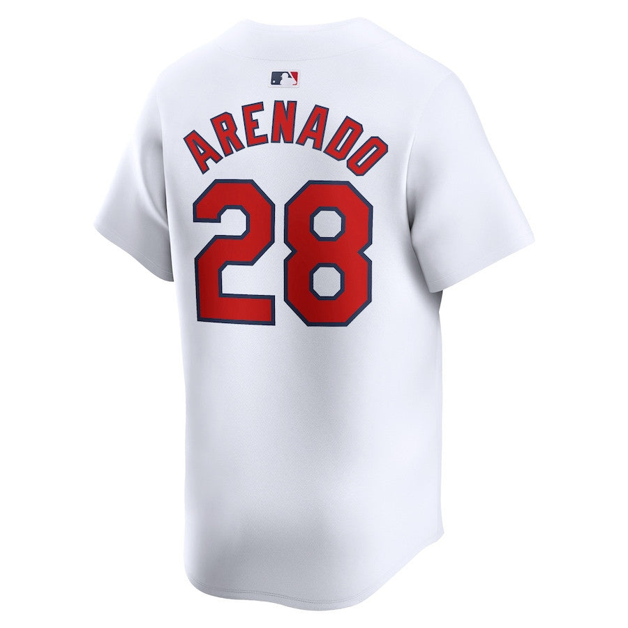 Nolan Arenado 28 St. Louis Cardinals Home Limited Player Men Jersey - White