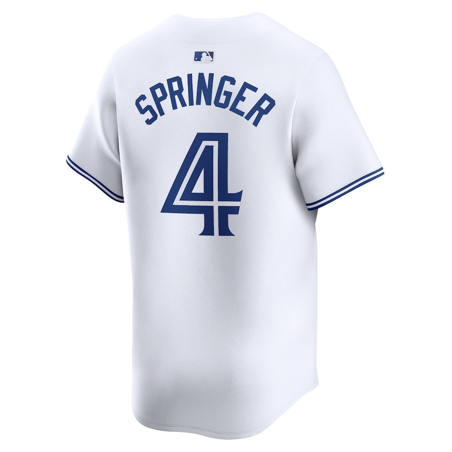 George Springer 4 Toronto Blue Jays Home Limited Player Men Jersey - White