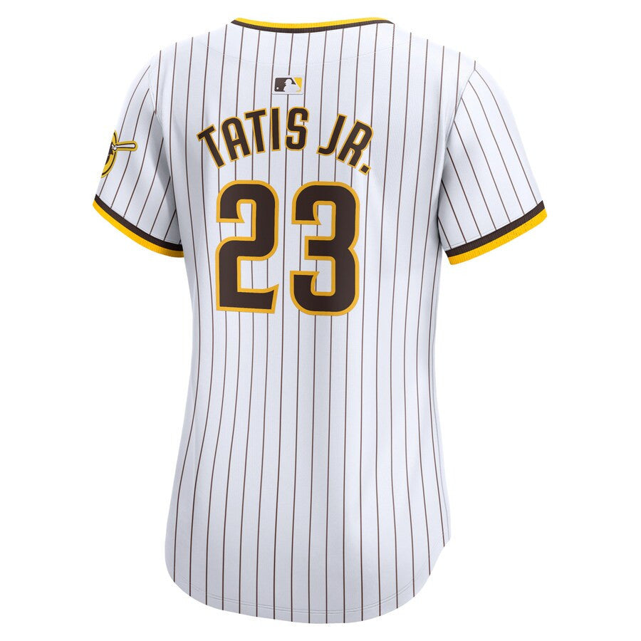 Fernando Tatis Jr. 23 San Diego Padres Women Home Limited Player Jersey - White
