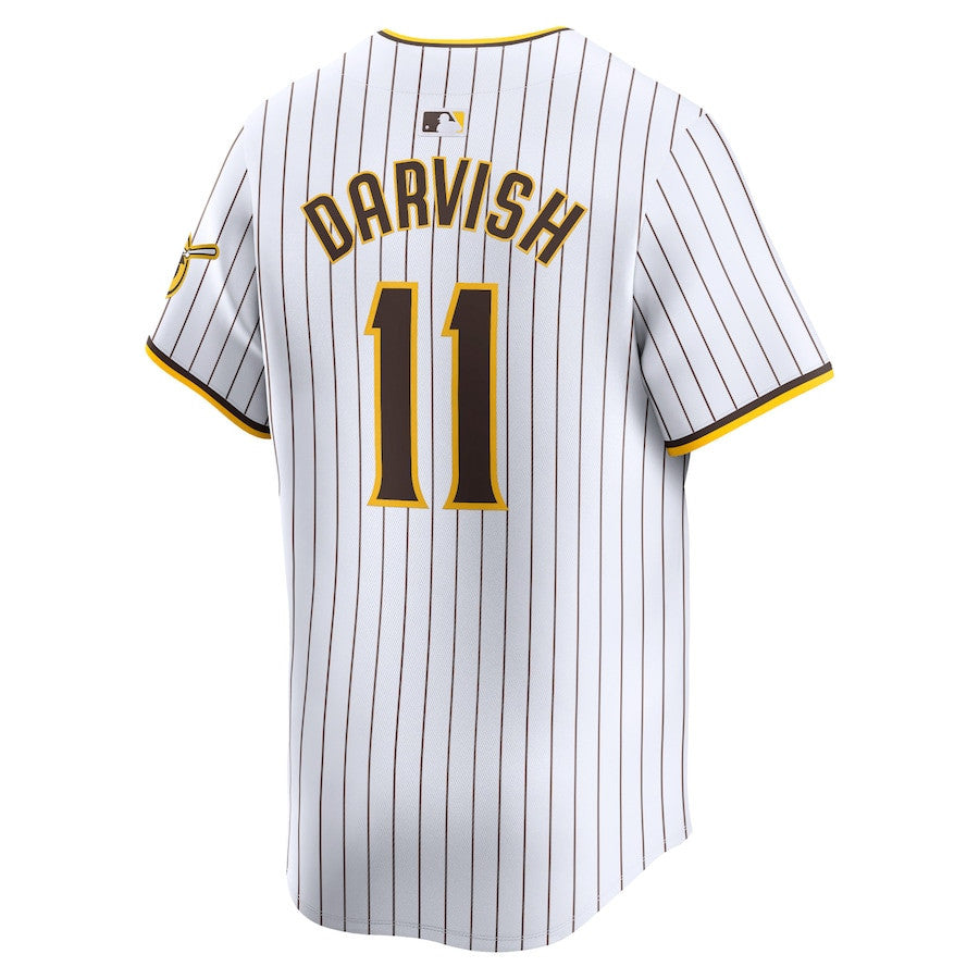 Yu Darvish 11 San Diego Padres Home Limited Men Jersey - White