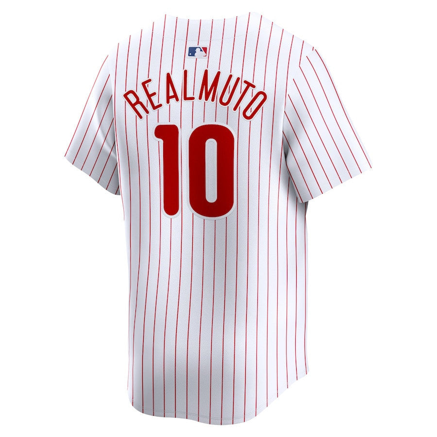 J.T. Realmuto 10 Philadelphia Phillies Home Limited Player Men Jersey - White