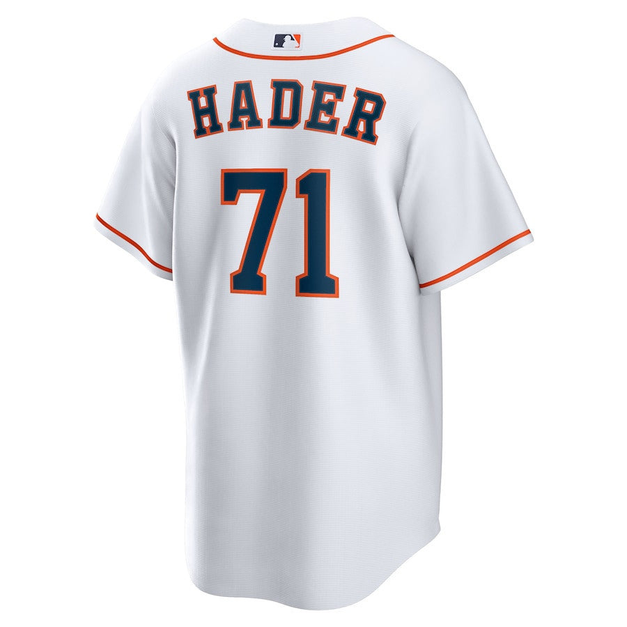 Josh Hader 71 Houston Astros Home Men Jersey - White