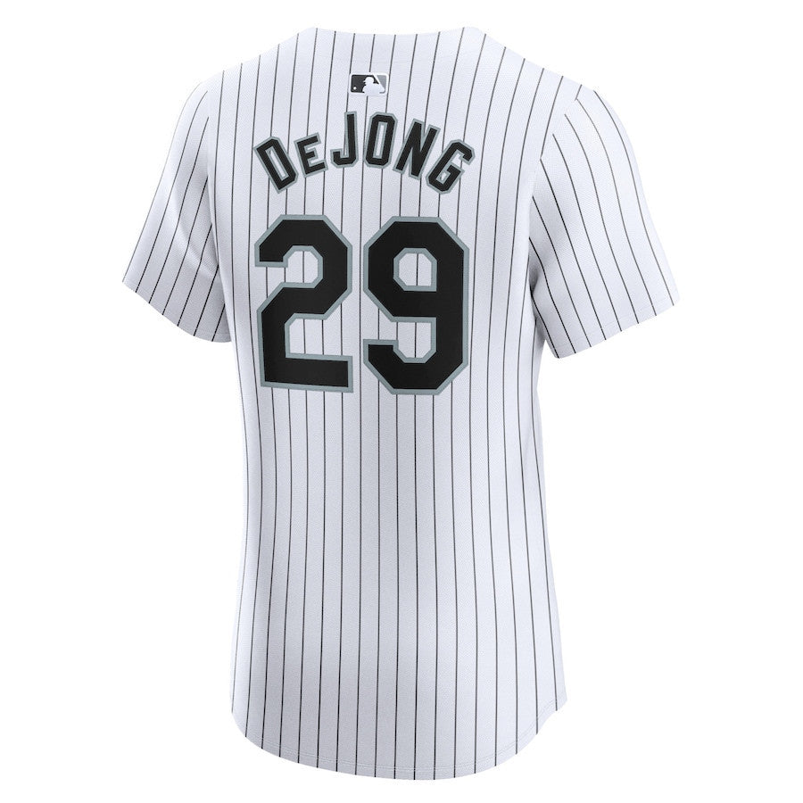 Paul DeJong 29 Chicago White Sox Home Elite Player Men Jersey - White