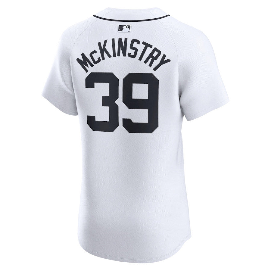 Zach McKinstry 39 Detroit Tigers Home Elite Player Men Jersey - White