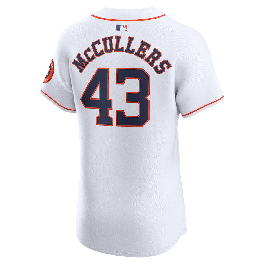 Lance McCullers Jr. 43 Houston Astros Home Elite Player Men Jersey - White