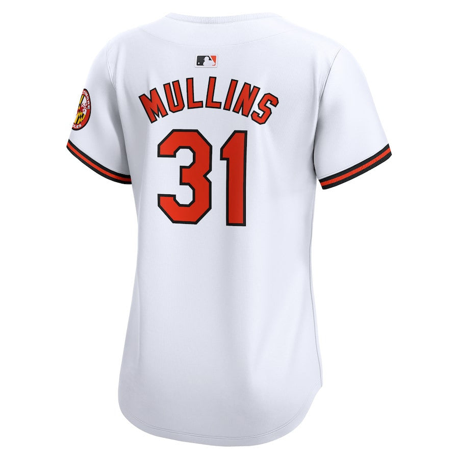 Cedric Mullins 31 Baltimore Orioles Women Home Limited Player Jersey - White