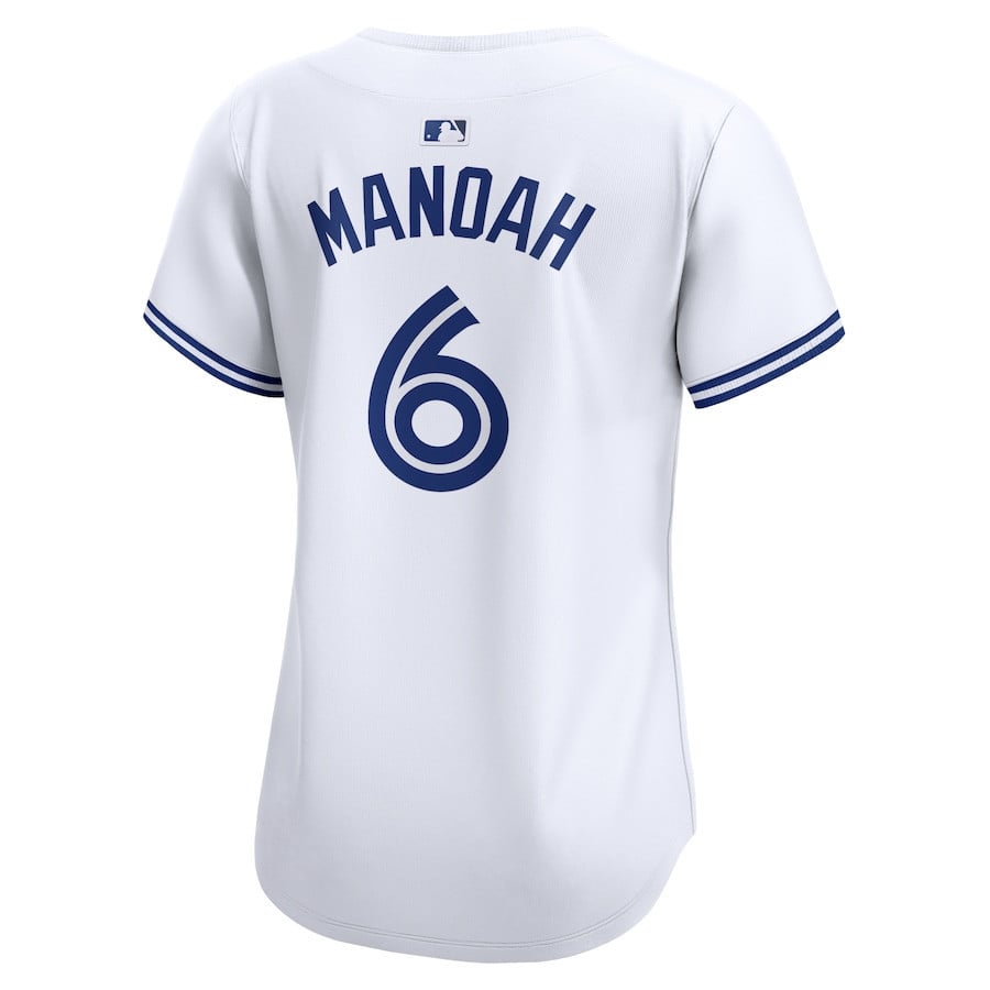 Alek Manoah 6 Toronto Blue Jays Women Home Limited Player Jersey - White