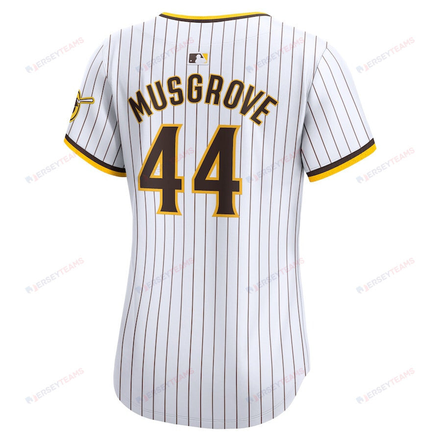 Joe Musgrove 44 San Diego Padres Women Home Limited Player Jersey - White