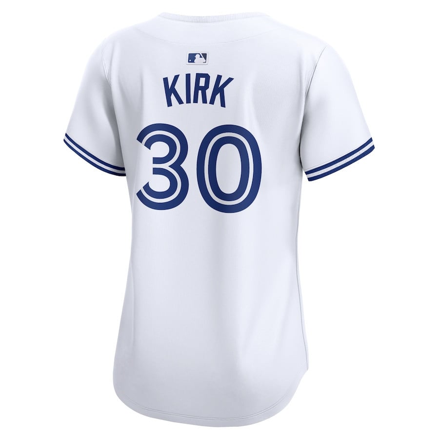 Alejandro Kirk 30 Toronto Blue Jays Women Home Limited Player Jersey - White