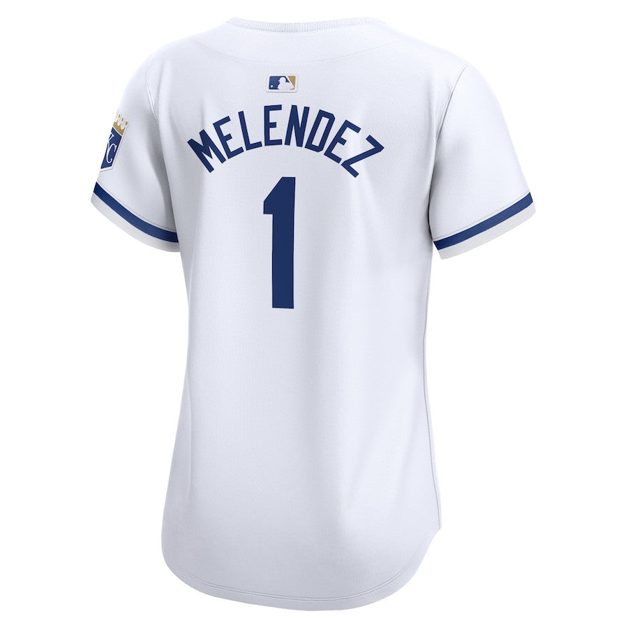MJ Melendez 1 Kansas City Royals Women Home Limited Player Jersey - White