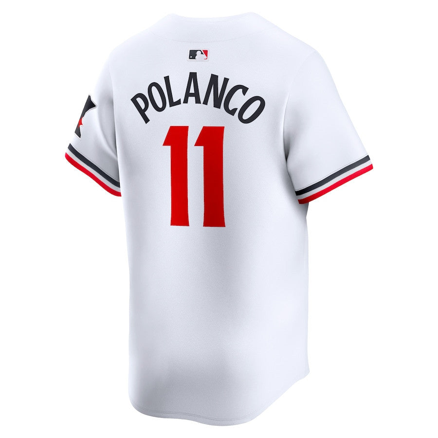 Jorge Polanco 11 Minnesota Twins Home Limited Player Men Jersey - White