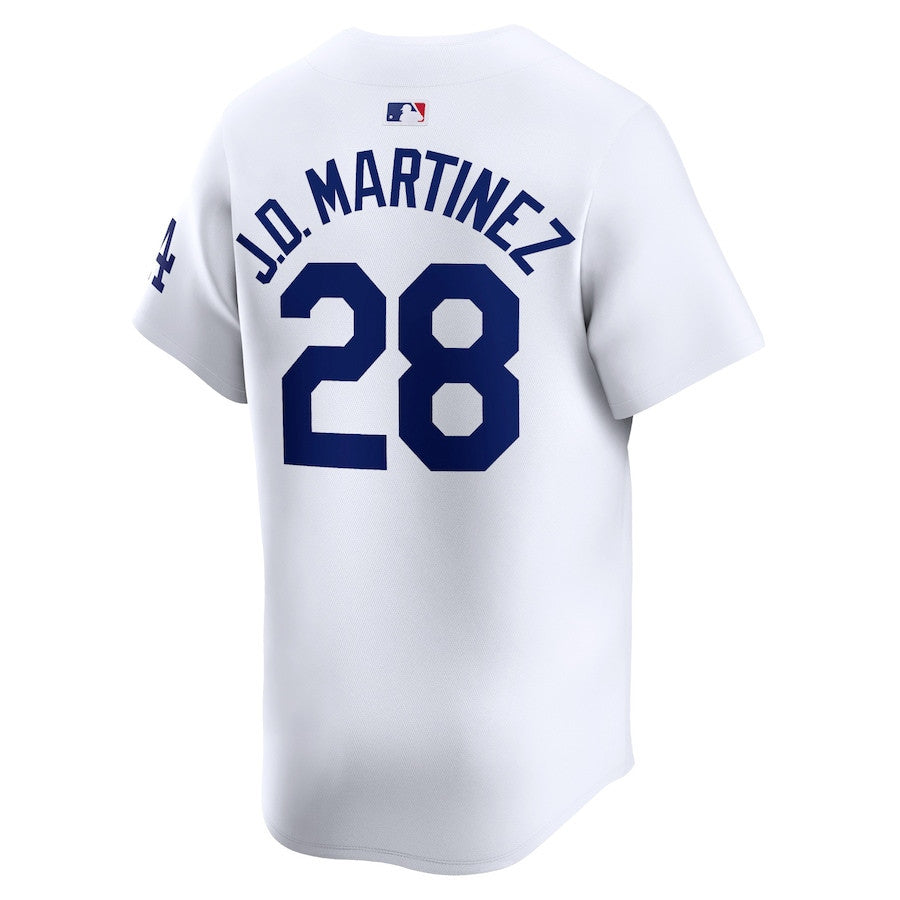 J.D. Martinez 28 Los Angeles Dodgers Home Limited Player Men Jersey - White