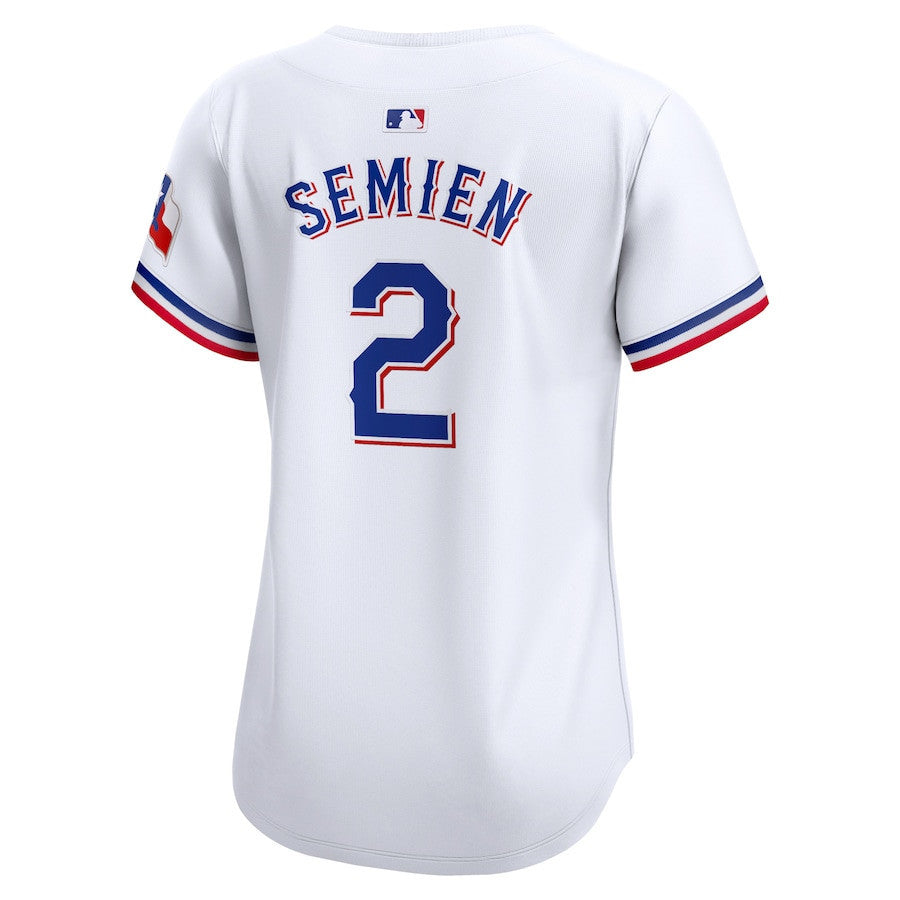 Marcus Semien 2 Texas Rangers Women Home Limited Player Jersey - White
